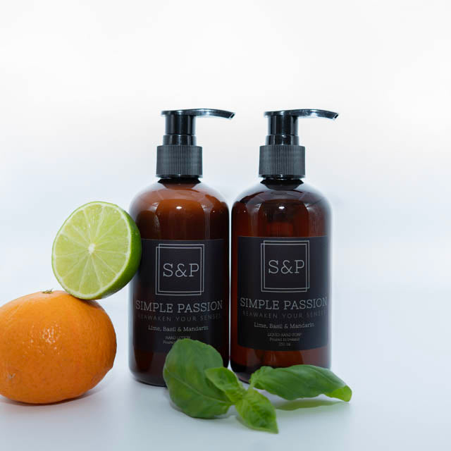 Lime, Basil and Mandarin Hand Soap